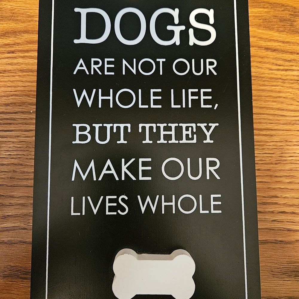 Dog Wall Sign